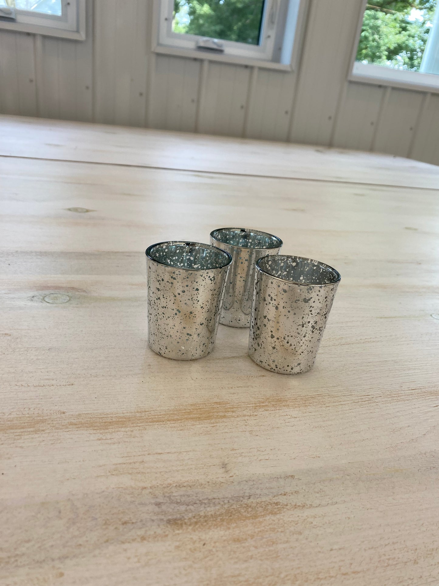 Silver Votive Candle Holders