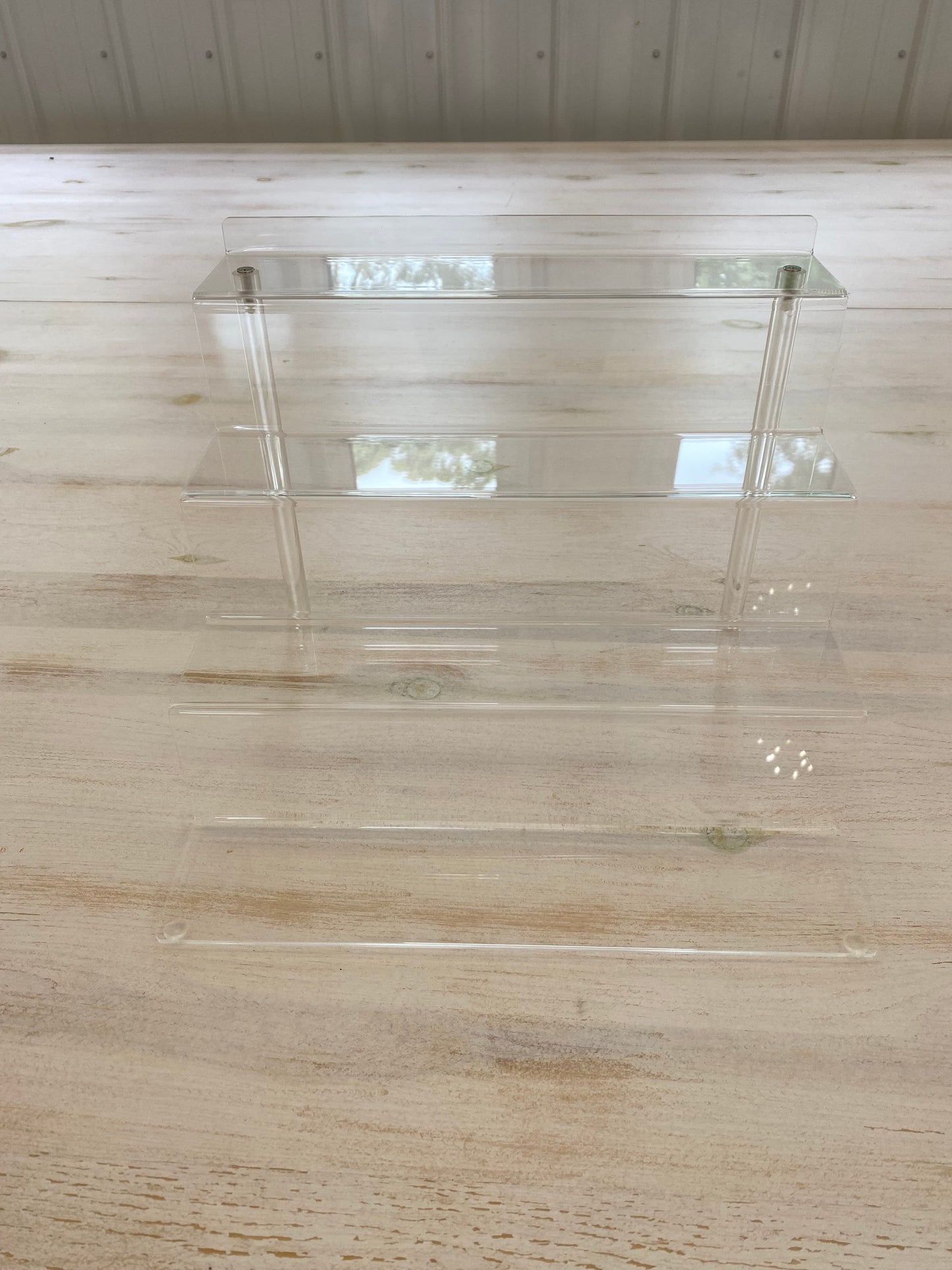 4 Tier Acrylic Shelf