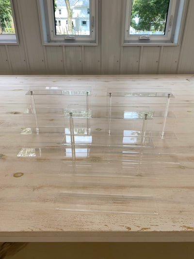 4 Tier Acrylic Shelf