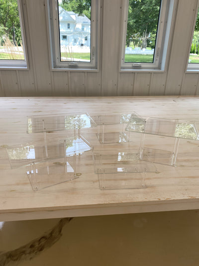 5 pc set of Acrylic Stands