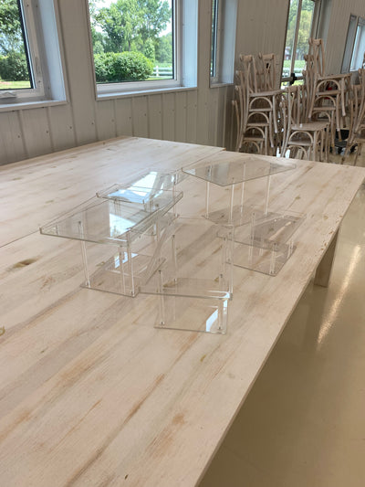5 pc set of Acrylic Stands