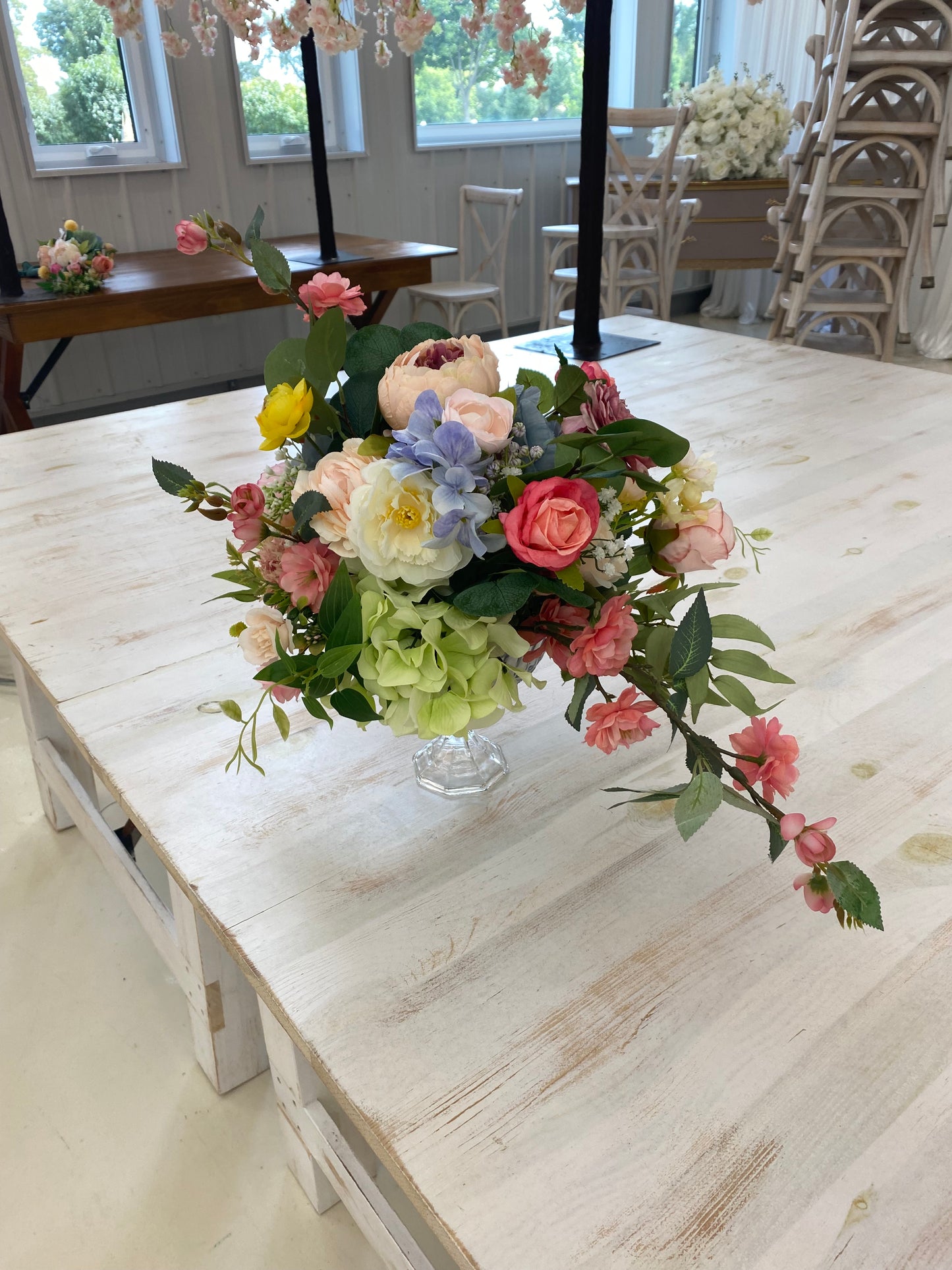 Multi color Floral Centerpiece