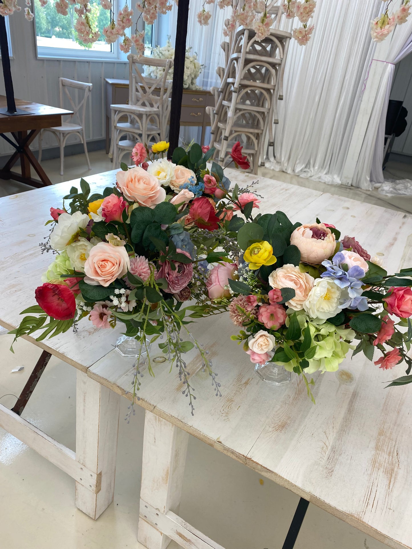 Multi color Floral Centerpiece
