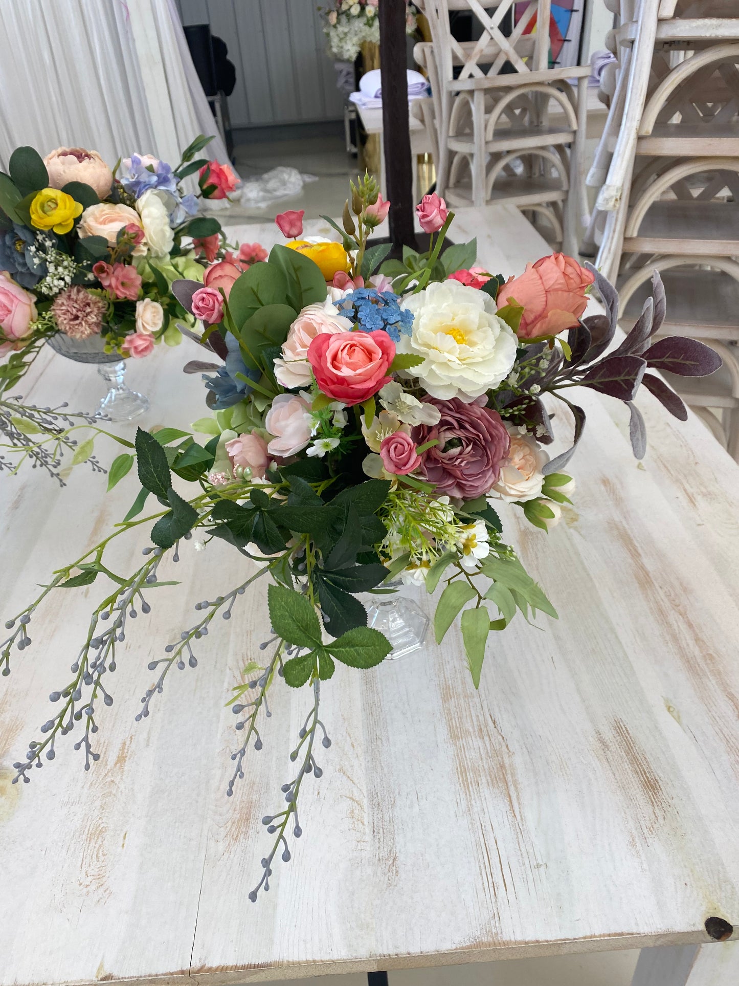 Multi color Floral Centerpiece
