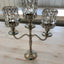 Crystal and Silver Candle set