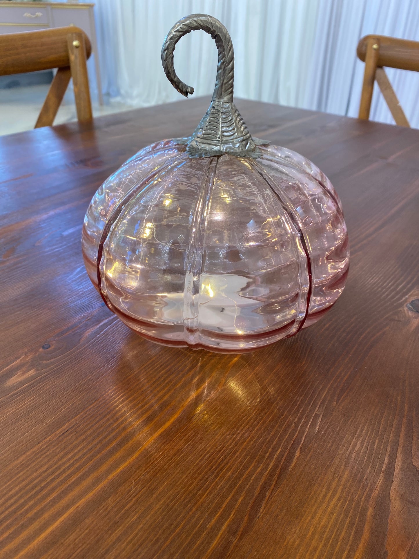 Light Up Pink Pumpkin