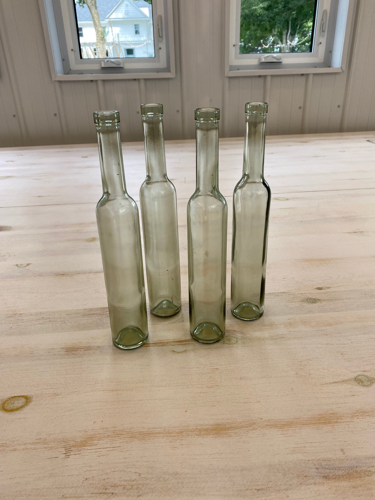 Clear Bottle Vase