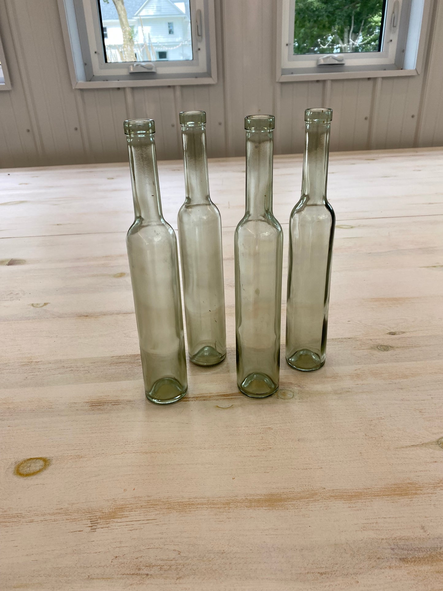 Clear Bottle Vase