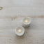 LED White Glitter Votive Candles