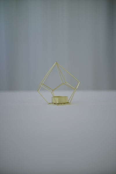 Gold Tea Light Holder