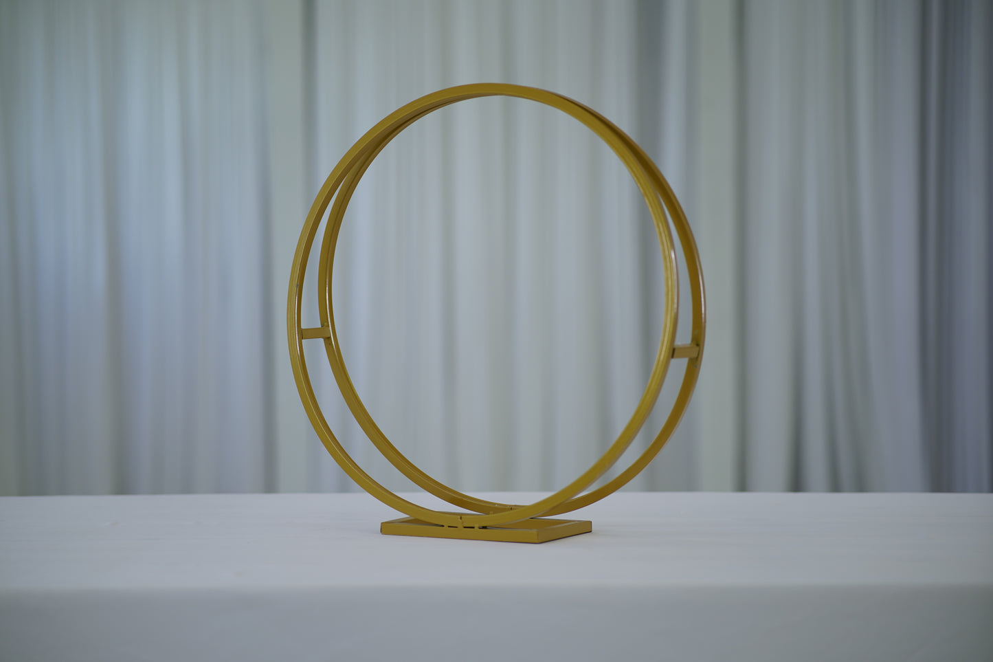 Gold Hoop Centerpiece