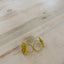 Gold & Rhinestone Napkin Rings