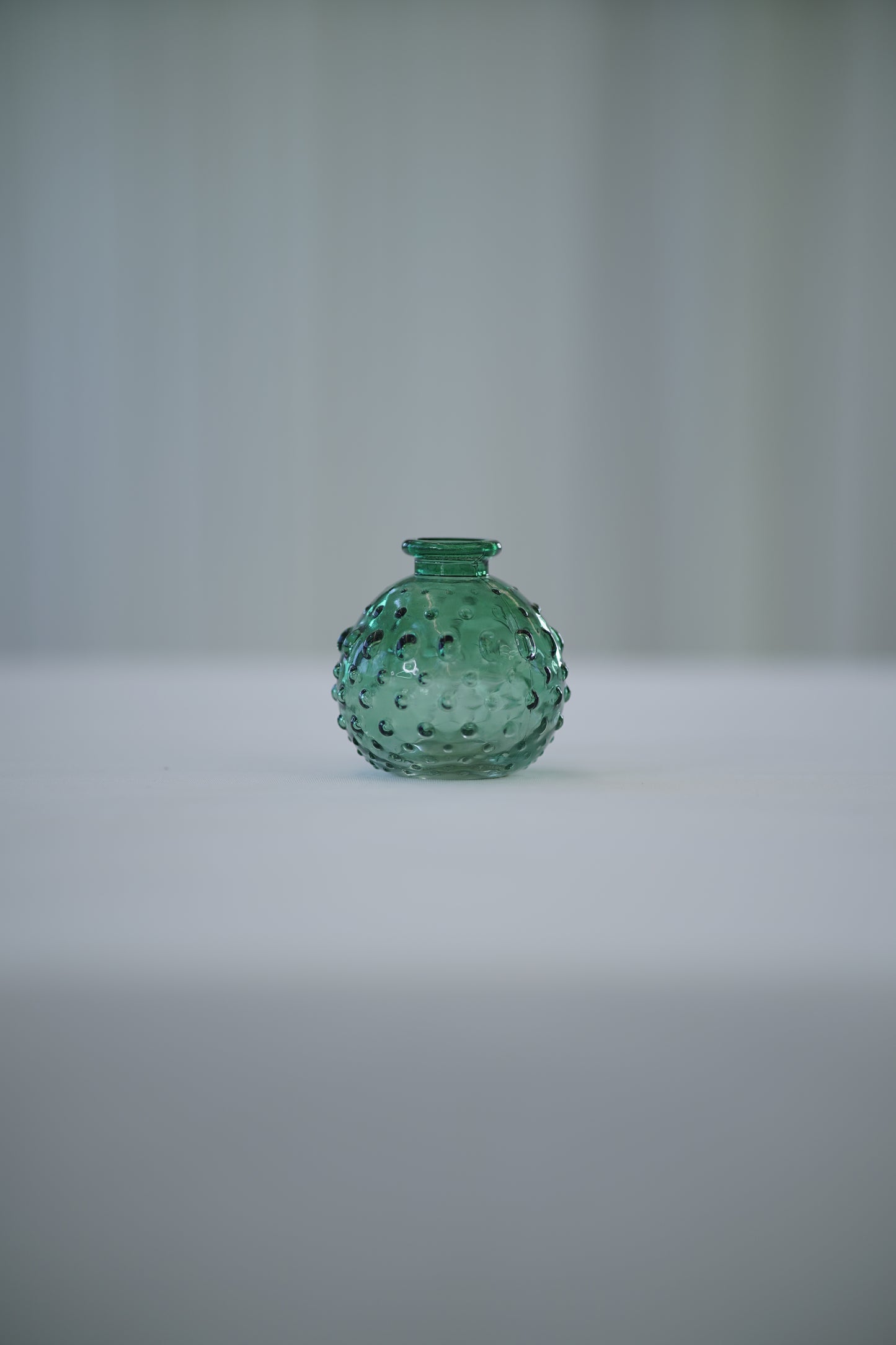 Green Round Bud Vase