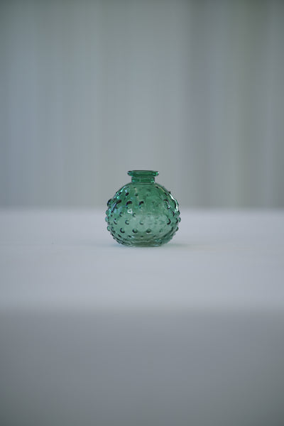 Green Round Bud Vase