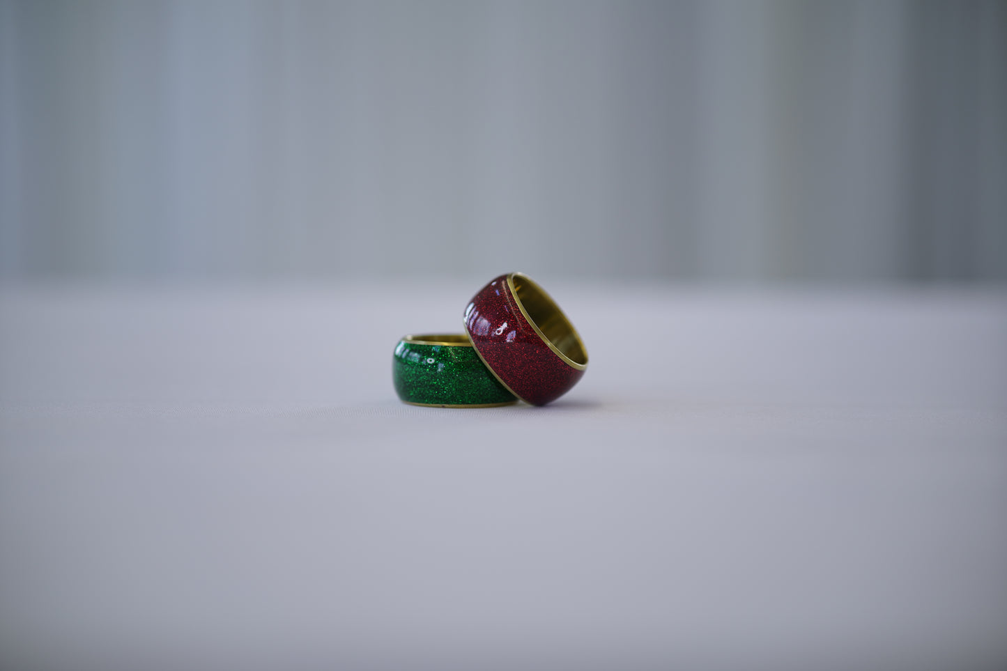 Red and Green Napkin Rings