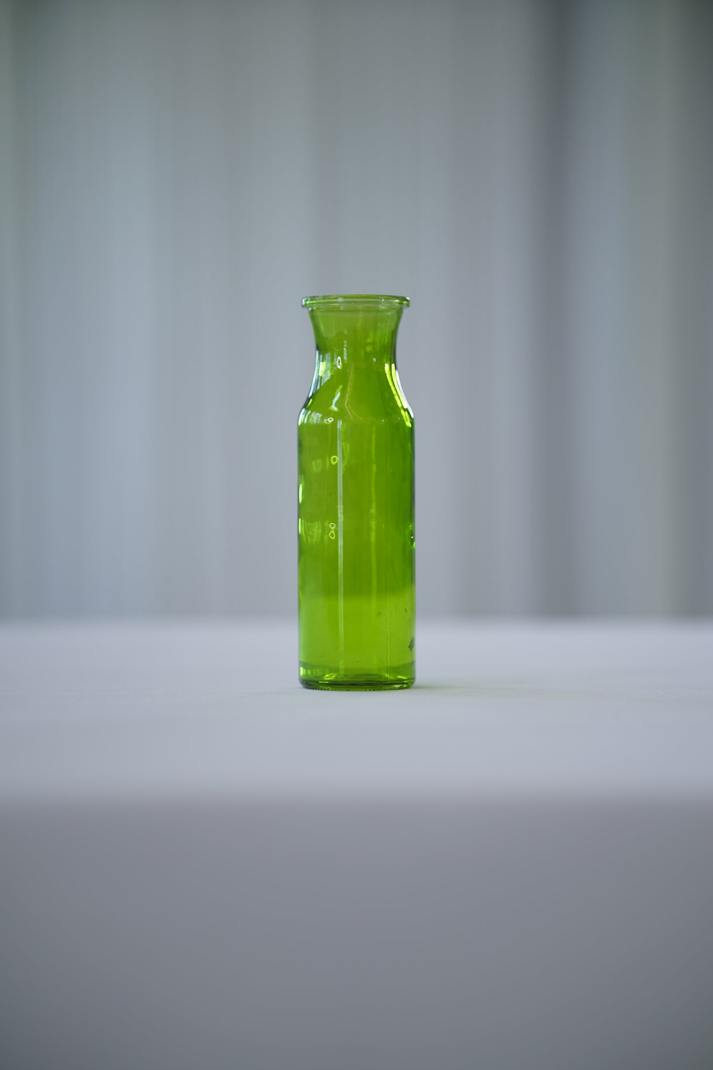 Green Milk Bottle Vase