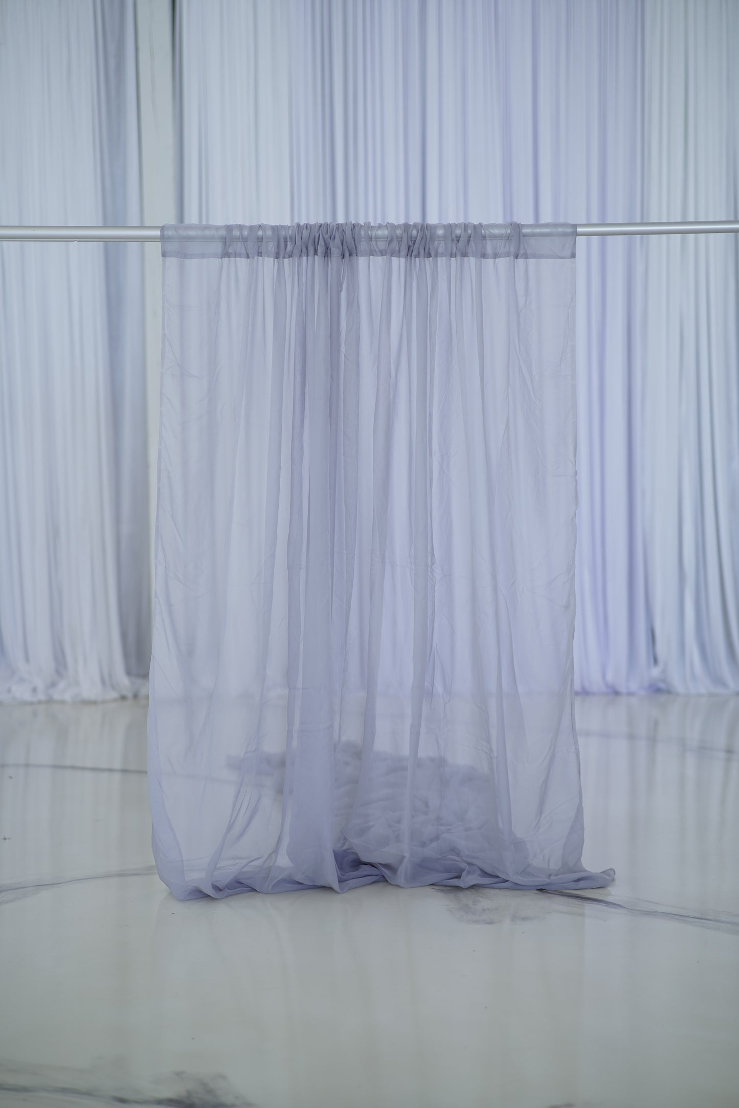 Eggplant Sheer Curtain