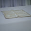 Natural Cloth Napkin with Decorative Trim