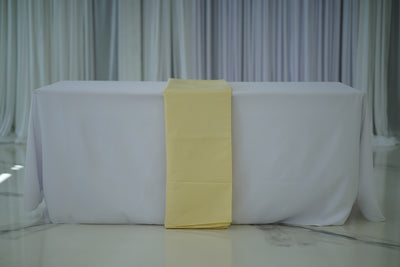 Pale Yellow Tablecover