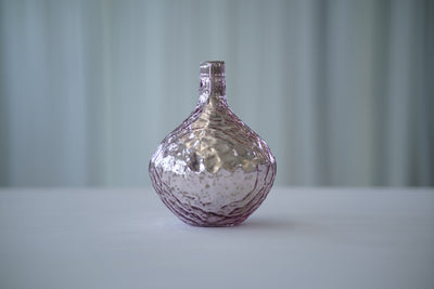 Metal Pink Vase