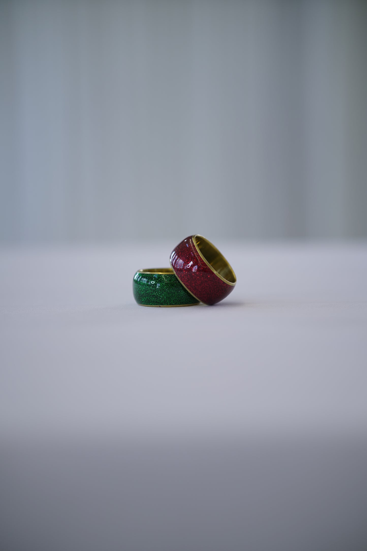 Red and Green Napkin Rings