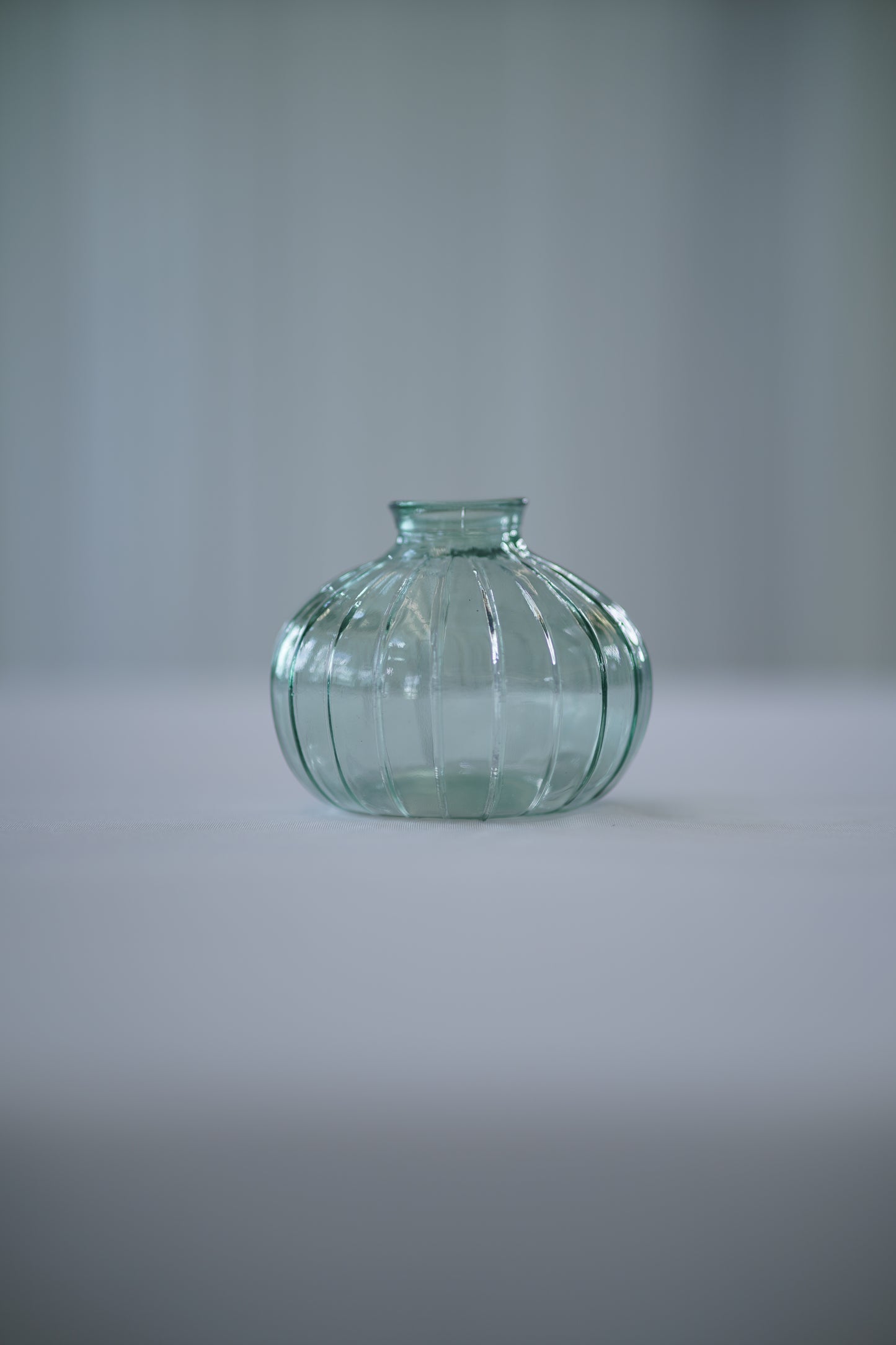 Sea Glass Green Round Vase