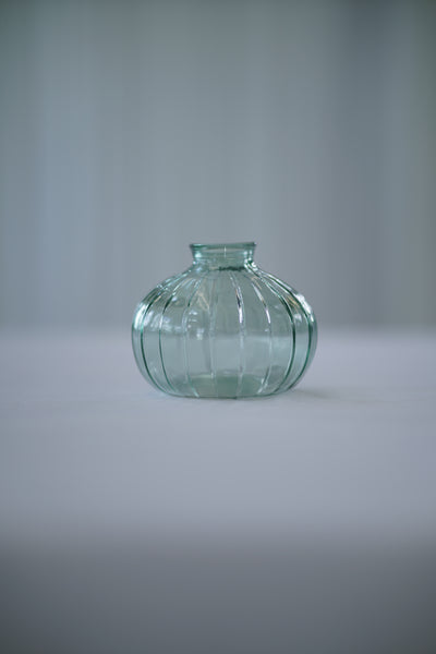 Sea Glass Green Round Vase
