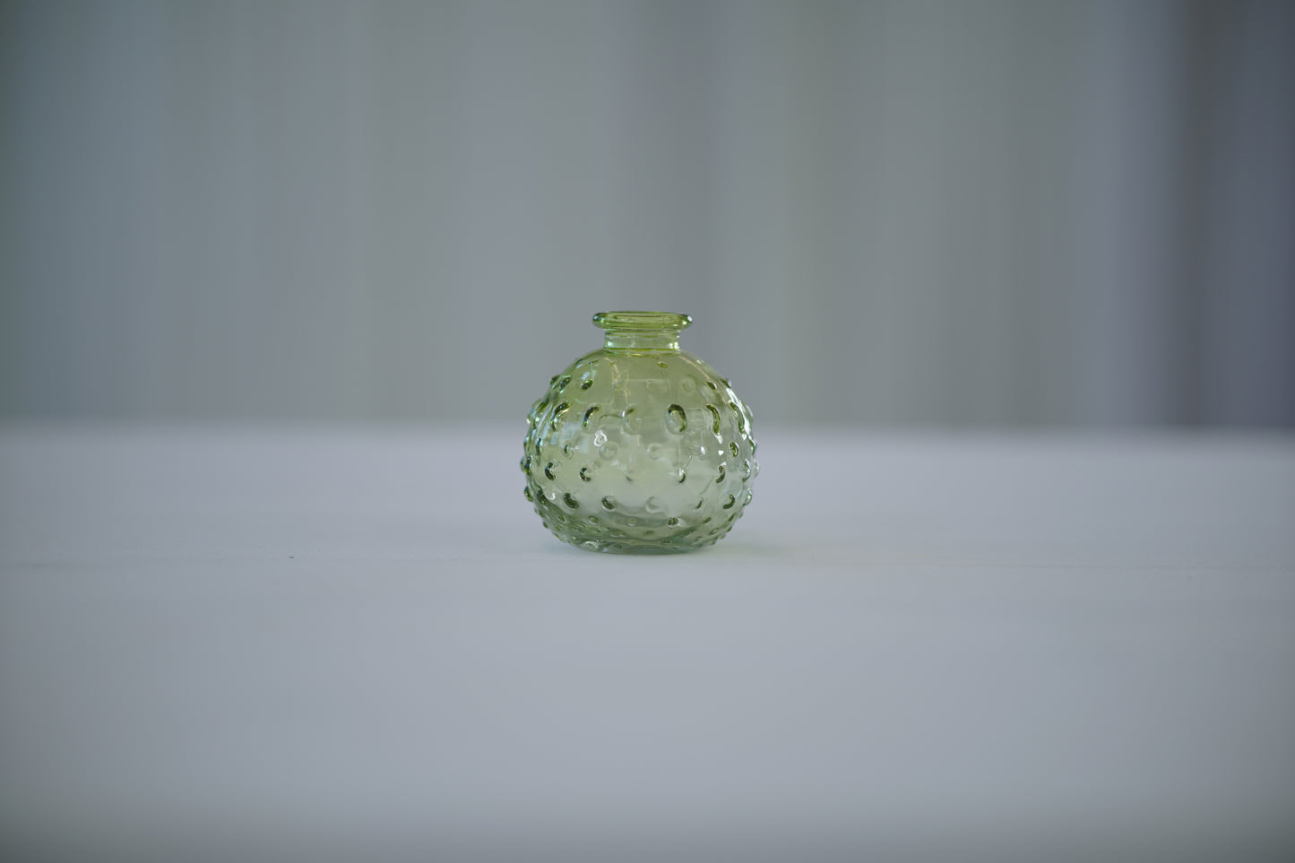 Light Green Round Bud Vase
