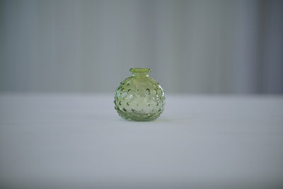 Light Green Round Bud Vase