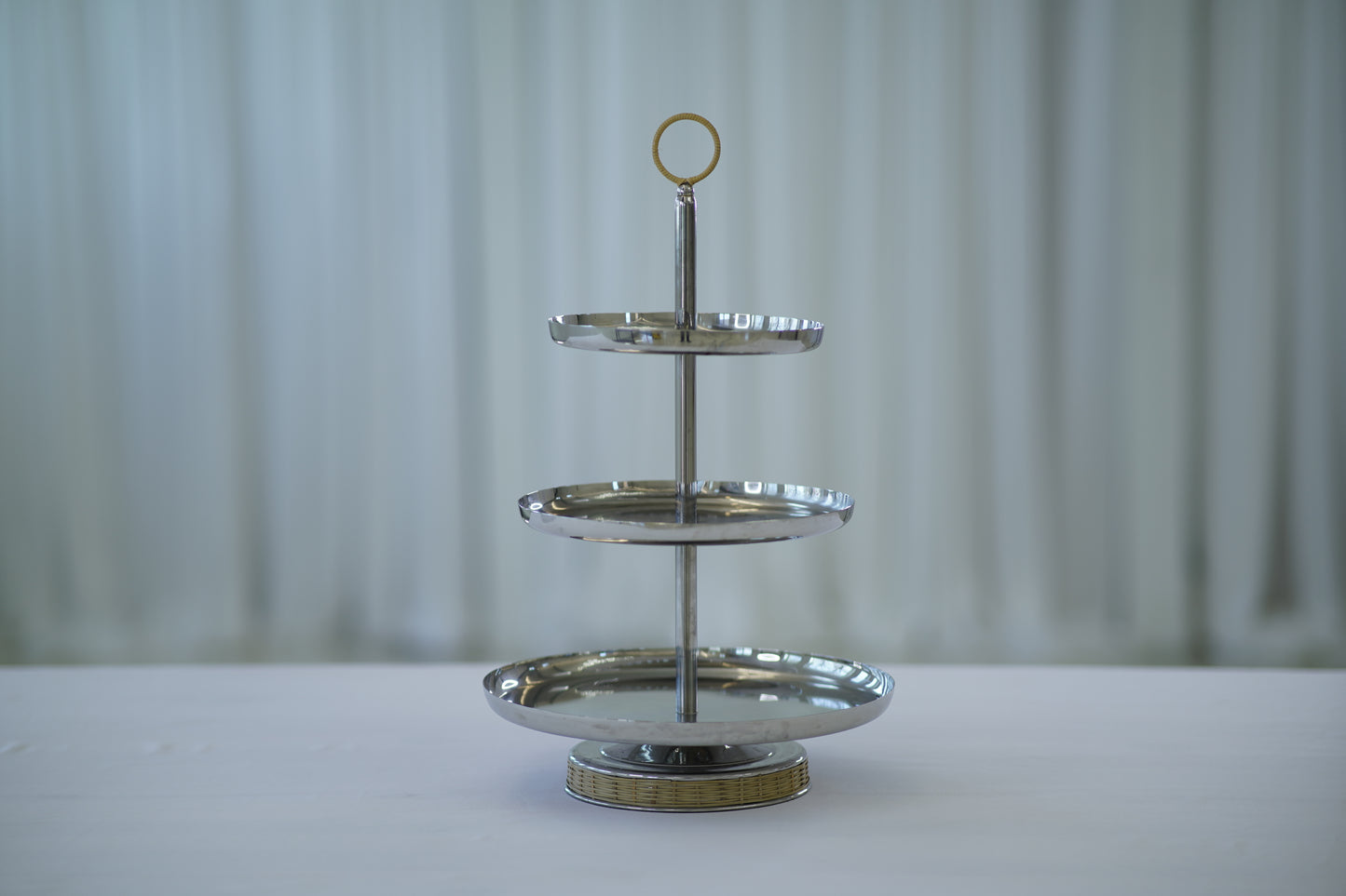 Silver Dessert/Bread 3 Tier Server