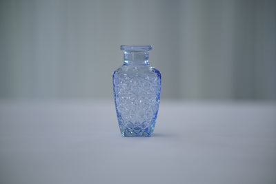 Short Blue Vase