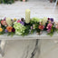 Floral Centerpiece with Candles