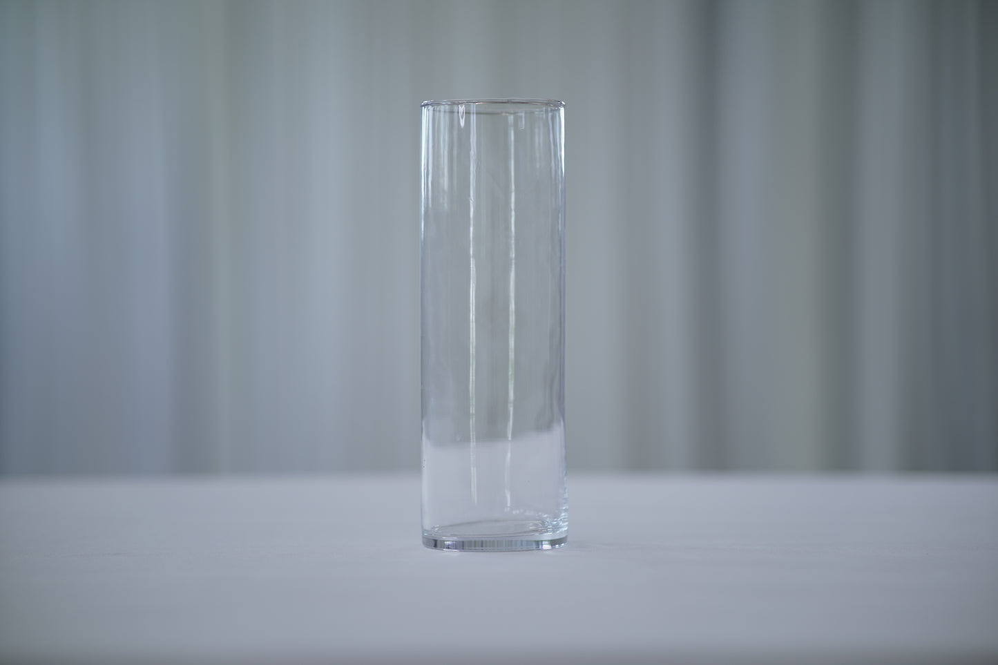 Tall Clear Vase