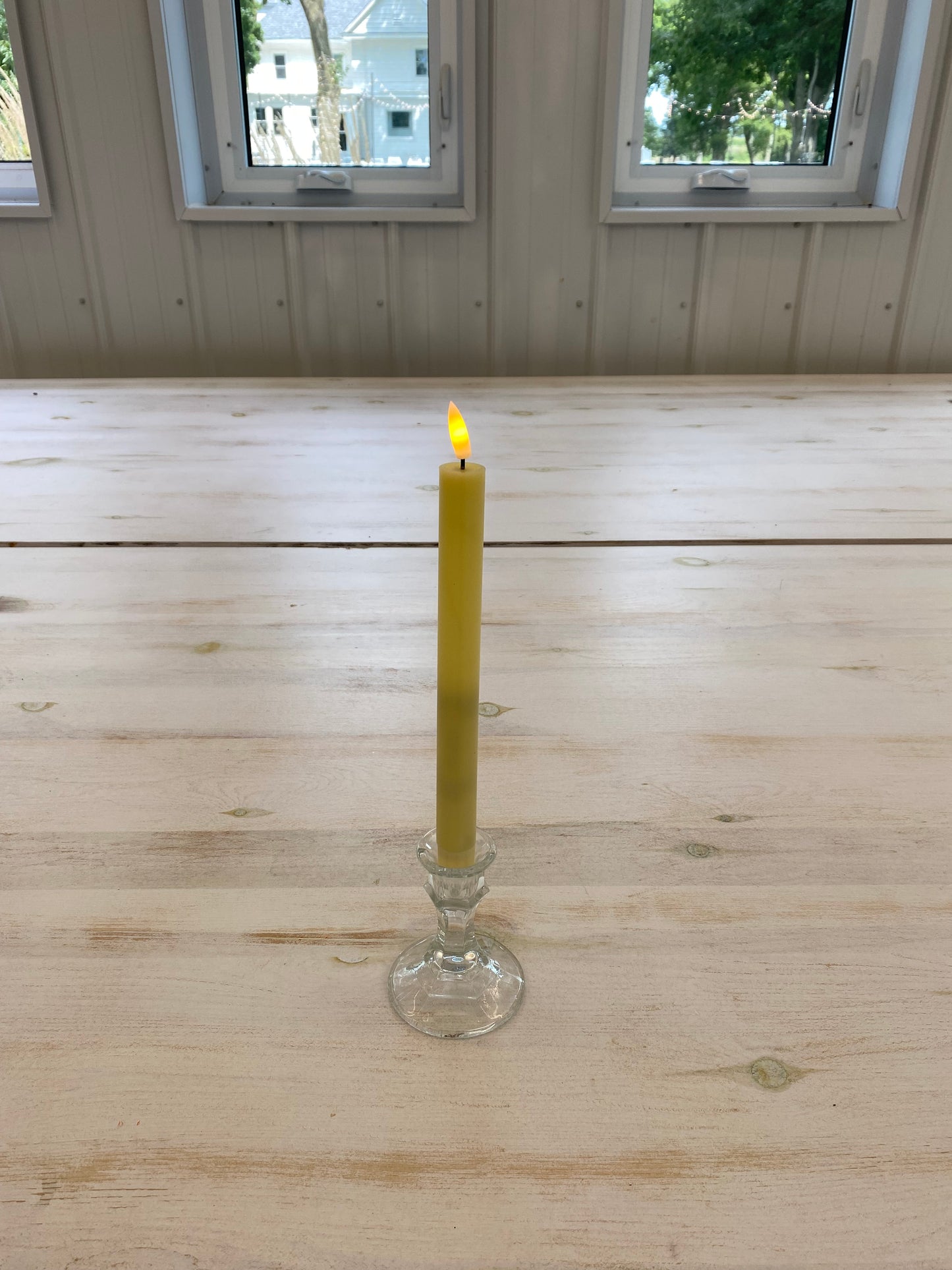 LED Ivory Taper Candles