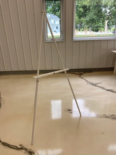 White Easel