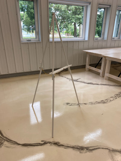White Easel